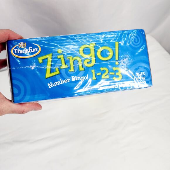 Think Fun Zingo 1-2-3 Number Bingo Kids Game Ages 4 and up 2-6 Players-New - Picture 8 of 9